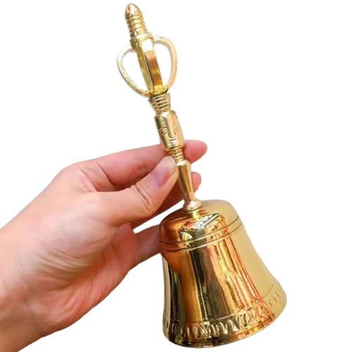 Instrument rituel de sonnette en laiton pour église et autel
