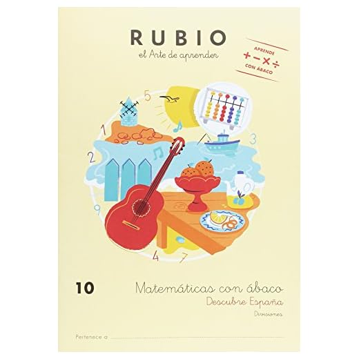Matemáticas con ábaco 10. Descubre España