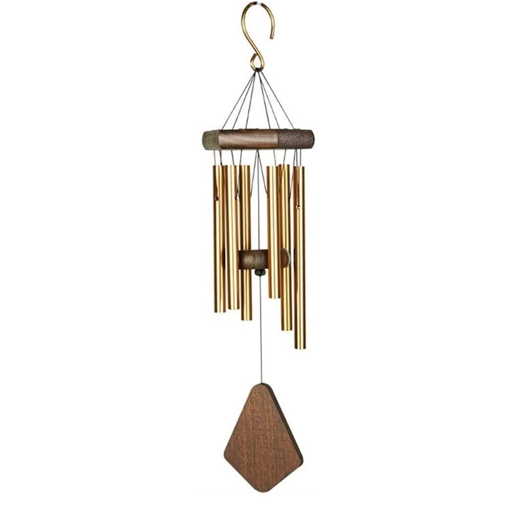 Carillons éOliens Carillons Éoliens pour Ton Profond À L'extérieur, Memorial Windchimes Garden Home Yard Hanging Decor DéCoration IntéRieure ExtéRieure(Gold)