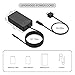 Surface Book Surface Pro Charger 65W 15V 4A AC Power Adapter Supply for Microsoft Surface Book 2 Surface Pro 3/4/5/6 Surface Go Surface Laptop 2 with USB Charging Port and 6ft Cord fit Model 1706