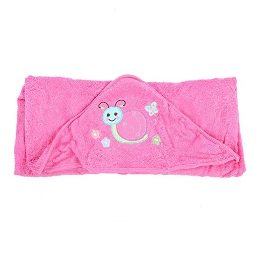 YOUTHINK Toallas con Capucha para Bebé, Manta De Toalla De Baño para Bebé Ultra Absorbente Unisex Suave con Sombrero, Toalla De Ducha para Bebés Regalos para Niño Niña(Rosado)