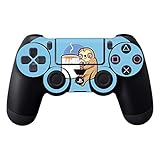 MightySkins Skin Compatible with Sony PS4 Controller - Good Morning Sloth | Protective, Durable, and Unique Vinyl Decal wrap Cover | Easy to Apply, Remove, and Change Styles | Made in The USA