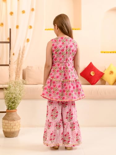 Image of Pspeaches Girls Kurta & Sharara