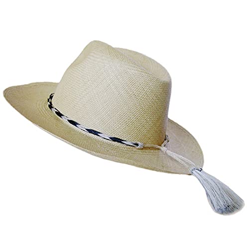 Image of Gamboa 100% Natural Horsehair Hat Bands for Cowboy and Panama Hats for Men and Women Western Hat Bands