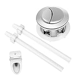 SHINEOFI Doppelte die Toilettenknopf Knopf für Toilettenwassertank Druckknopf für Toilette wc reparatur druckknopf WC-Spülung per Knopfdruck ersetzen Toilettenknöpfe Zufällige Farbe
