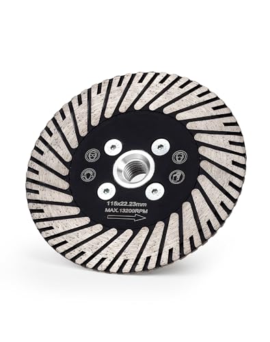 Disque diamant 115mm avec bride M14 pour meuleuse Casaverde
