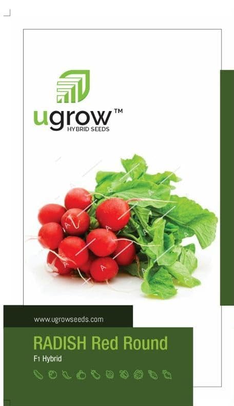 U-Grow India F1 Hybrid Red Round Radish (200 Seeds/Packet) (B091PWGLCV) Amazon Price History, Amazon Price Tracker