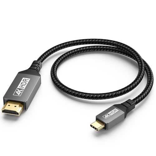 Câble USB C vers HDMI 4K 60Hz de 3m pour iPhone 16 et MacBook Pro