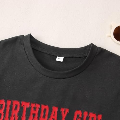 Image of GLIGLITTR 10th Birthday Girls Shirt 10 Year Old Birthday Girl Tshirt Est 2015 Kids Girl Ten Bday Party Short Sleeve Tee Tops