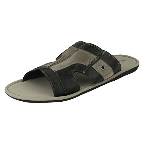 In Extenso - Sandalias de vestir para hombre, color gris, talla 40.5