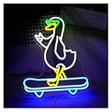 Matériau : néons à économie d'énergie et plaque arrière en acrylique, sûrs et durables. Par rapport aux néons traditionnels, les néons acryliques ont une transmission de la lumière plus forte, une lumière plus douce et plus uniforme et des effets de perspective plus clairs.