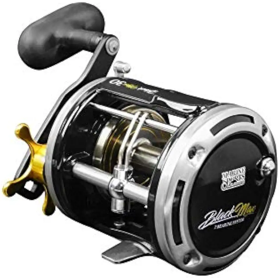 CARRETILHA DE PESCA MARINE SPORTS BLACK MAX 50 7ROL. 3.6:1 PESCARIA PESADA DIREITA