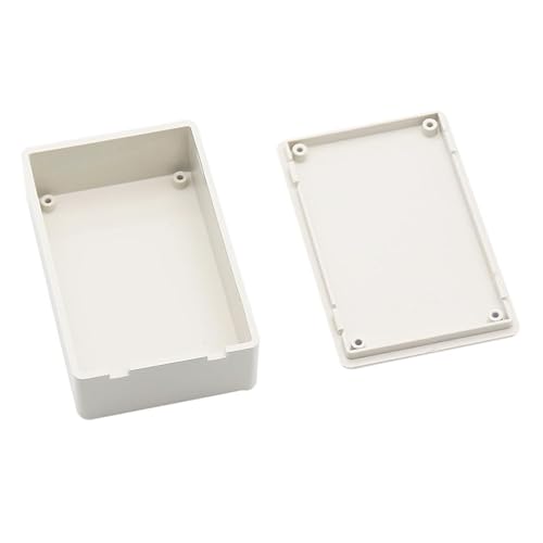 Miniatura 59 de Zulkit 5 cajas de proyecto de plástico ABS para proyectos eléctricos, caja de conexiones pequeña, color blanco, 2.4 x 1.42 x 0.98 pulgadas