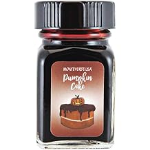 Monteverde USA Sweet Life Fountain Pen Ink - Pumpkin Cake - Warm Orange-Brown Ink Inspired by Desserts, Premium Writing Ink, 30ml Bottle
