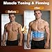 Abs Stimulator Abdominal, Electronic Muscle Stimulator, ab Belt Muscle Stimulator with Heat Belly Exercise Smooth & Firming, Lower Back Massager for Pain Relief Women Men Unisex