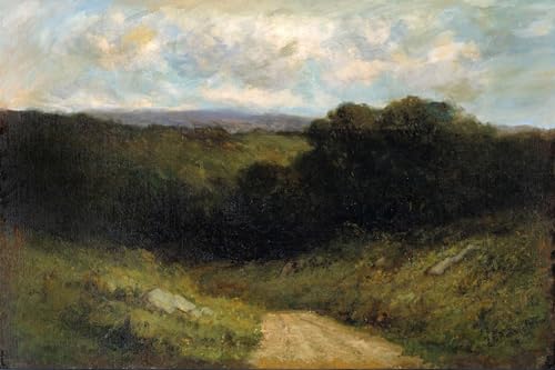 Impression tableaux peinture sur toile haute définition paysage d'Edward Mitchell Bannister