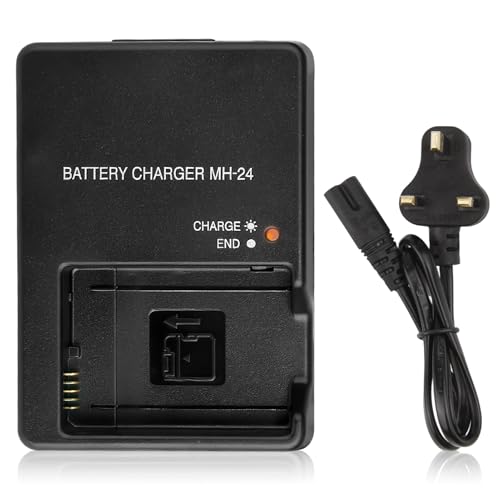 MH-24 Battery Charger for Nikon EN-EL14 EL-EL14A Battery D3500 D3400 D3300 D3200 D3100 D5500 D5300 D5200 D5100 P7800 P7700 P7100 P7000 SLR Cameras Quick Chargers Power Supply Power Adapter