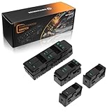 SWITCHRISE Interrupteur Vitre Electrique Cote Conducteur Avant Gauche Pour Chrysler 300 Sebring No.04602781AA Interrupteur Passager Pour Dodge Avenger Charger Magnum No.V7700005AA/V7700006AA