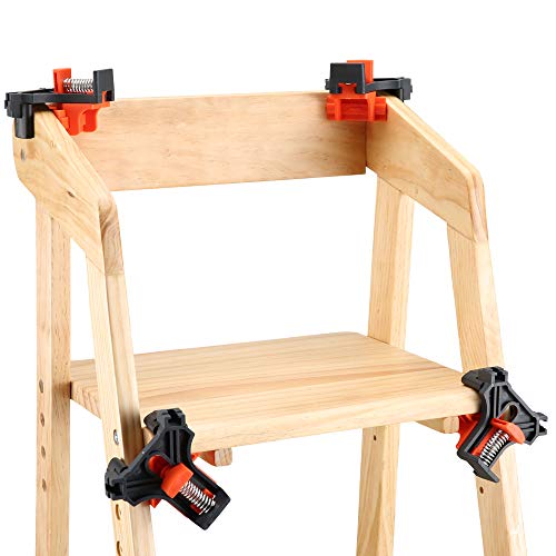 Hewego Spring Angle Clamps, 90 Degree Corner Clamps (4 Pcs) #TOP2