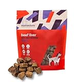 Momentum Carnivore Nutrition Freeze-Dried Beef Liver Dog Treats – Single-Ingredient, Dog & Cat Treats – High-Protein, Grain-Free– 4 oz Bag