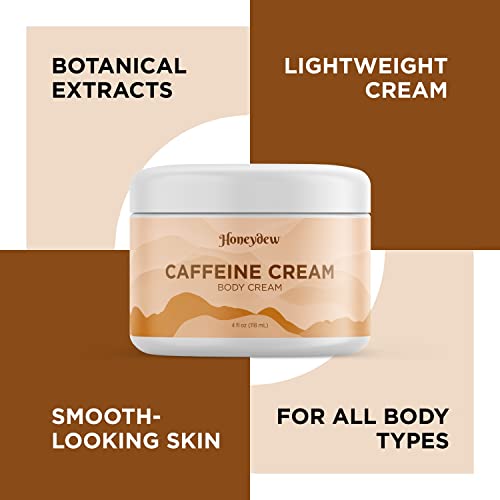 Caffeine Skin Firming Cream Moisturizer - Slimming And Tightening Cellulite Cream For Thighs And Butt And Neck Firming Cream For Fine Lines And Wrinkles With Rich Shea Cocoa And Kokum Body Butters #TOP6