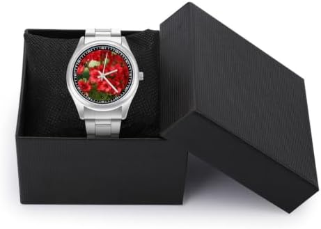 Minimalist Stainless Steel Band Watch for Man, Business Wristwatch — view 2