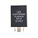 Dewhel LED Electronic Flasher EP27 12 Volt FL27 5-Pin Relay Fix for LED Turn Signal Bulbs Hyper Flash Fix