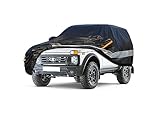 【Modelli applicabili】 Copertura auto specifica per Lada Niva(1977-2023). Abbiamo fatto centinaia di modelli del test, accumulato una ricca esperienza nei dati, personalizzato per il modello delle dimensioni accurate della copertura dell'auto, proteggerà più completamente il tuo veicolo, prolungherà la durata dell'auto.