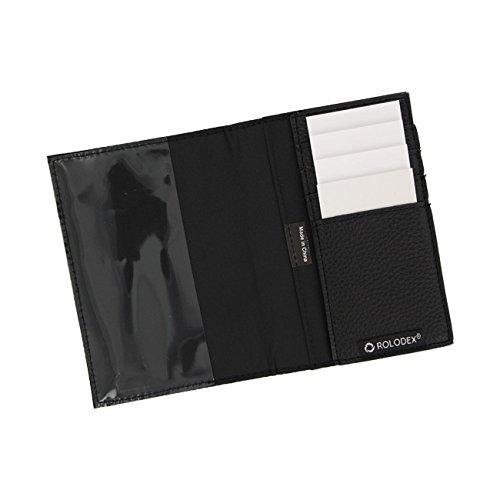 Rolodex Low Profile Passport Folio, Black (76660) #TOP5