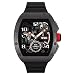 Produktbild Aliwisdom Smartwatch für Herren Damen Kinder, 1,3 Zoll Fashion Smartwatch Fitness Uhr Wasserdicht Sport Armbanduhr Fitness Tracker für iOS Android, Mit Whatsapp SMS-Lesefunktion (Schwarz)