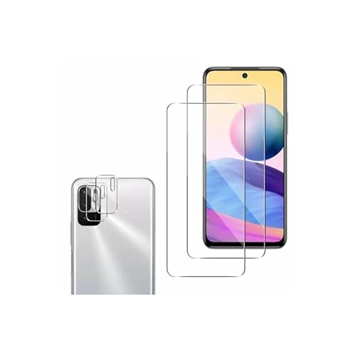 2+2Zbg Ή Xiaomi Redmi Note 10 JE/Note 10T KXtB + YtB wFؑΉ tB note10 KX t یtB dx9H ϏՌ Uh~ \tȒP z CA[ 