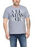 s.Oliver Big Size Herren 131.10.103.12.130.2101075 T-Shirt, light blue, XXL
