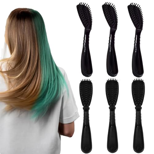 Pinceau De Coloration De Cheveux, 6 Pièces Pinceau Cheveux, Brosse De Coloration De Cheveux, Pour Le Bricolage, La Coloration Des Cheveux, Pour Le Barbershop...