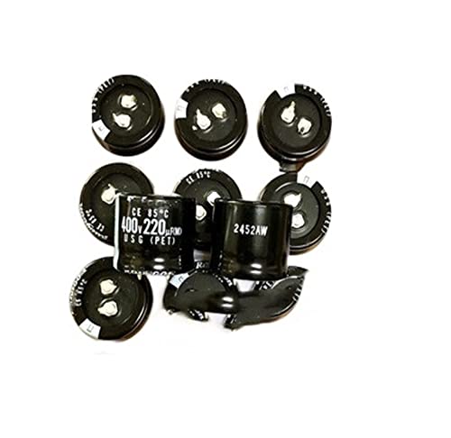 Condensateur 400V 220uF électrolytique 22x35mm radial pour alimentation et filtrage
