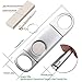 Scotte Cigar Cutter Stainless Steel Removable Cigar Scissors and Whetstone Sharpener+Screwdriver,Make The Cigar Clippers sharper