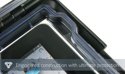 Pyle-Sport Universal Waterproof Sport Case with Headphone Jack for all iPads, Tablet PCs and eReaders, 1-Pack, Retail Packaging, Black (PWSIC30) by Pyle - Used condition - Image 8