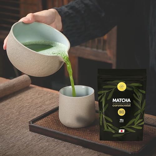 Miniatura 8 de Té Matcha Bio Japonés Certificado Grado Ceremonial. 100 Natural. 100gr De Té Verde Matcha Reductor, Potente Détox Y Antioxidante. Puro Matcha Orgánico De Cultivo. 100g