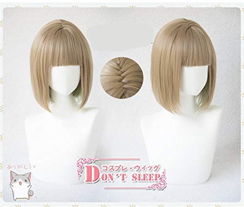 Tokyo Game SINoALICE Hansel Gretel cosplay peluca mujer corta recta lino Lolita...