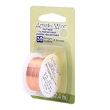 Beadalon Artistic Wire 30-Gauge Bare Copper Wire, 30-Yards