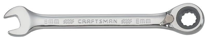 Chave combinada com catraca CRAFTSMAN 8 mm, reversível, 72 dentes e 12 pontos CMMT42420