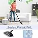 LINNIW 6 Pack Microfiber Pads Compatible with Dupray Neat Steam Cleaner, Durable, Reusable and Machine Washable
