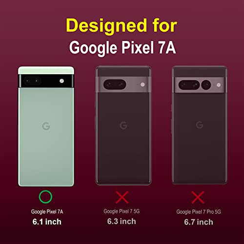 Image of amazon basics Back Case Cover for Google Pixel 7A | Compatible for Google Pixel 7A Back Case Cover | Liquid Silicon Magic Case for Google Pixel 7A with Camera Protection | Plum