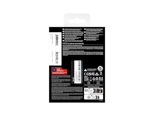 هارد SSD ليكسار NM620 1 تيرا، M.2 2280 منفذ الملحقات الإضافية السريع 3x4 الذاكرة المستديمة 1.4 وحدة تخزين تصل إلي 3500 ميجا قراءة، 3000 كتابة، ثلاثي الأبعاد لعشاق الحاسب الشخصي والألعاب (LNM620X001T)