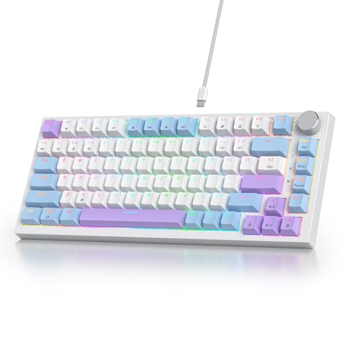 Clavier mécanique 75% pour éviter la fatigue de frappe prolongée