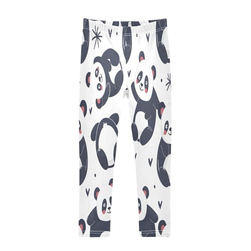 Toddler Girls Leggings Printed Yoga Pants Leggings Panda with Love for Kids
