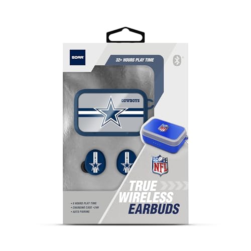 Image of SOAR NFL Wireless Sport Earbuds: Comfortable Fit & Convenient Charging
