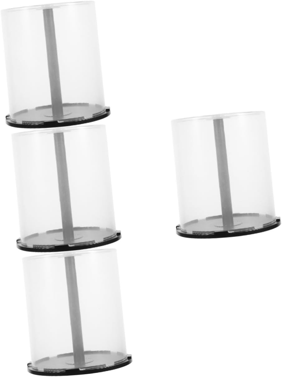 4pcs Portable Cd Storage Case Reusable Material Sturdy DVD Storage Box Cd Holder Case for Travel Car Home