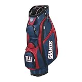 Wilson NFL New York Giants Cart Golf Bag, Navy/Red, One Size
