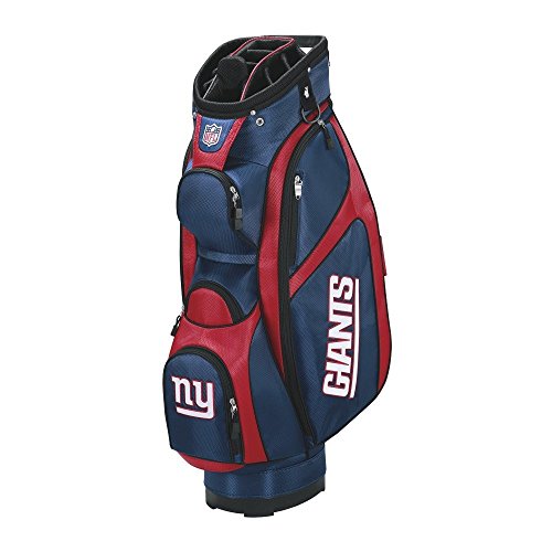 Wilson NFL New York Giants Cart Golf Bag, Navy/Red, One Size