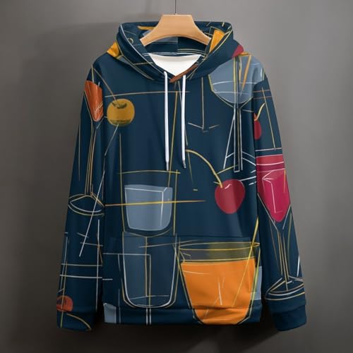 Pull imprimé couple personnalisé cadeau original rétro 3D - 3